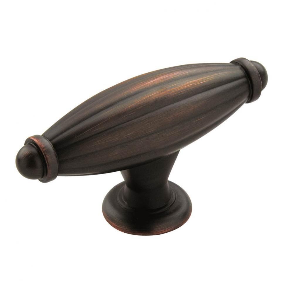 Blythe 3 in (76 mm) Length Oil-Rubbed Bronze Cabinet Knob