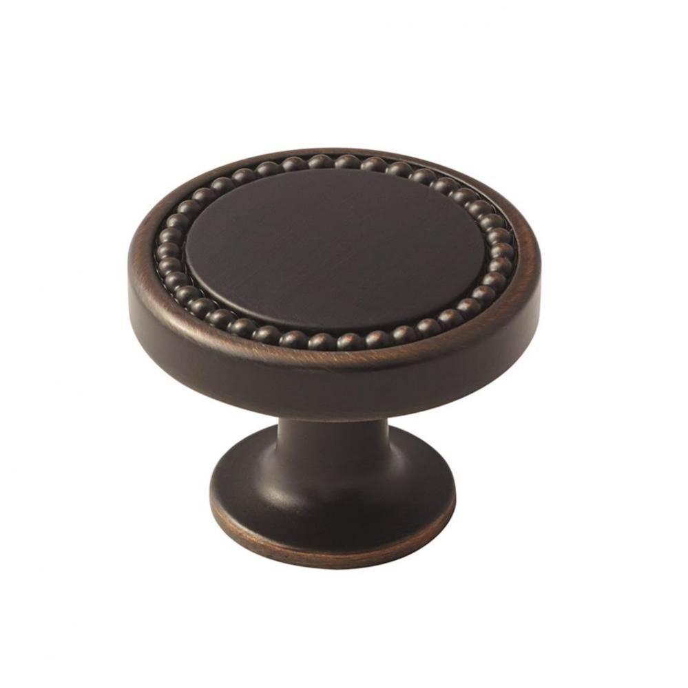 Carolyne 1-3/8 in (35 mm) Diameter Oil-Rubbed Bronze Cabinet Knob