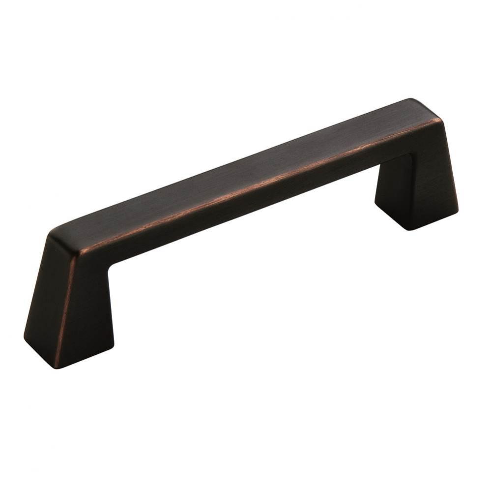 Blackrock 3-3/4 in (96 mm) Center-to-Center Oil-Rubbed Bronze Cabinet Pull