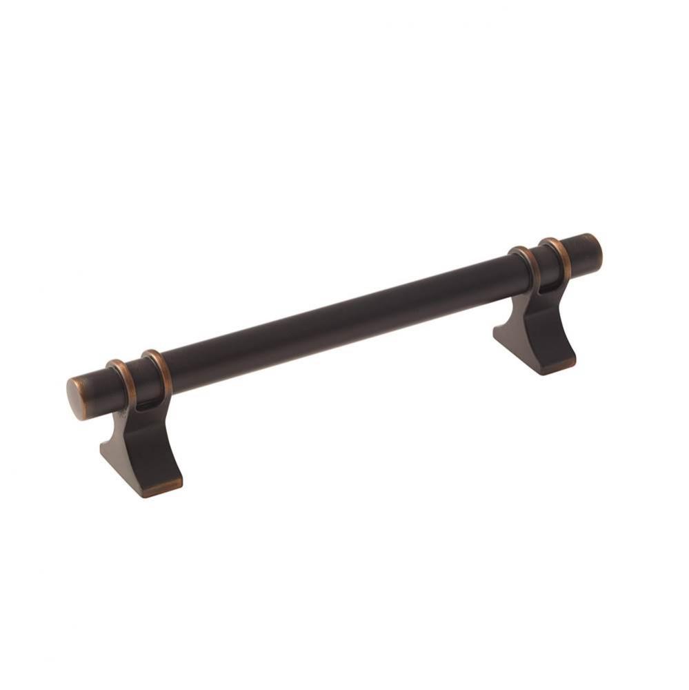 Davenport 5-1/16 in (128 mm) Center-to-Center Oil-Rubbed Bronze Cabinet Pull