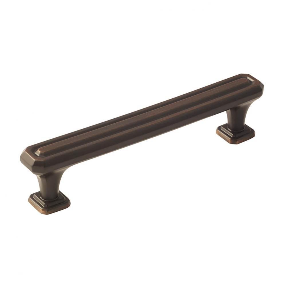 Wells 5-1/16 in (128 mm) Center-to-Center Oil-Rubbed Bronze Cabinet Pull