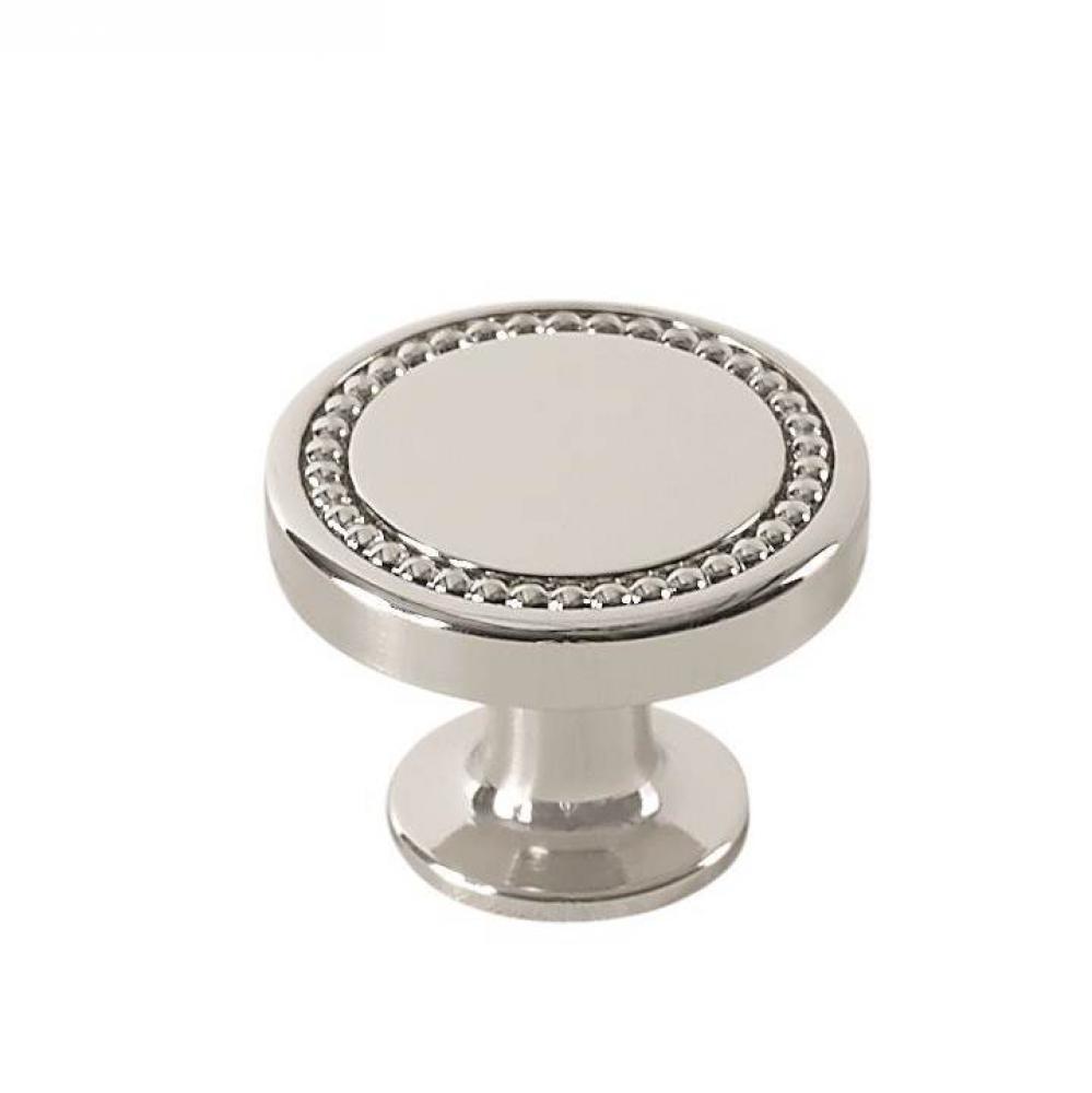 Carolyne 1-3/8 in (35 mm) Diameter Polished Nickel Cabinet Knob