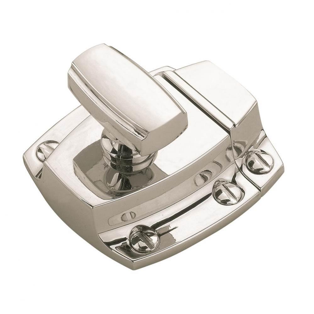 Highland Ridge 1-7/8 in (48 mm) Length Polished Nickel Cabinet Latch