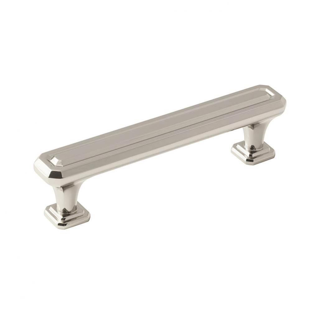 Wells 3-3/4 in (96 mm) Center-to-Center Polished Nickel Cabinet Pull