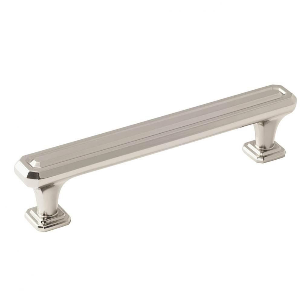 Wells 5-1/16 in (128 mm) Center-to-Center Polished Nickel Cabinet Pull