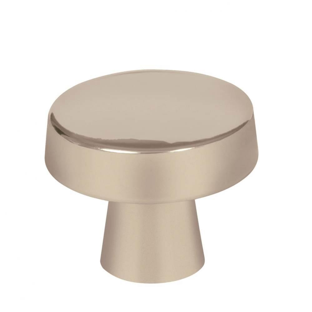 Blackrock 1-5/16 in (33 mm) Diameter Satin Nickel Cabinet Knob