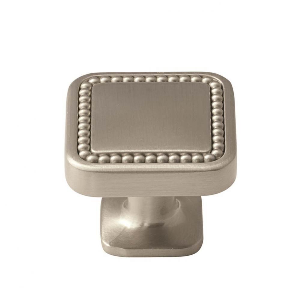 Carolyne 1-1/4 in (32 mm) Length Satin Nickel Cabinet Knob