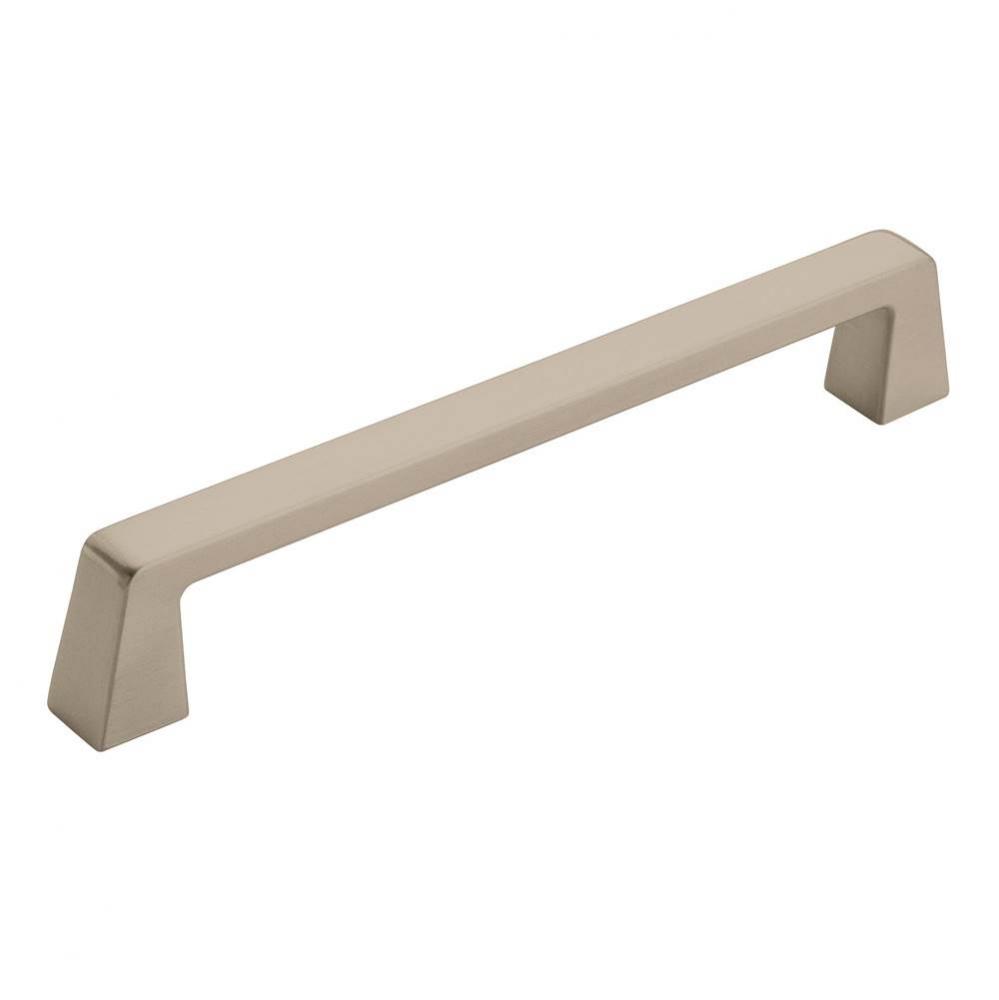 Blackrock 6-5/16 in (160 mm) Center-to-Center Satin Nickel Cabinet Pull