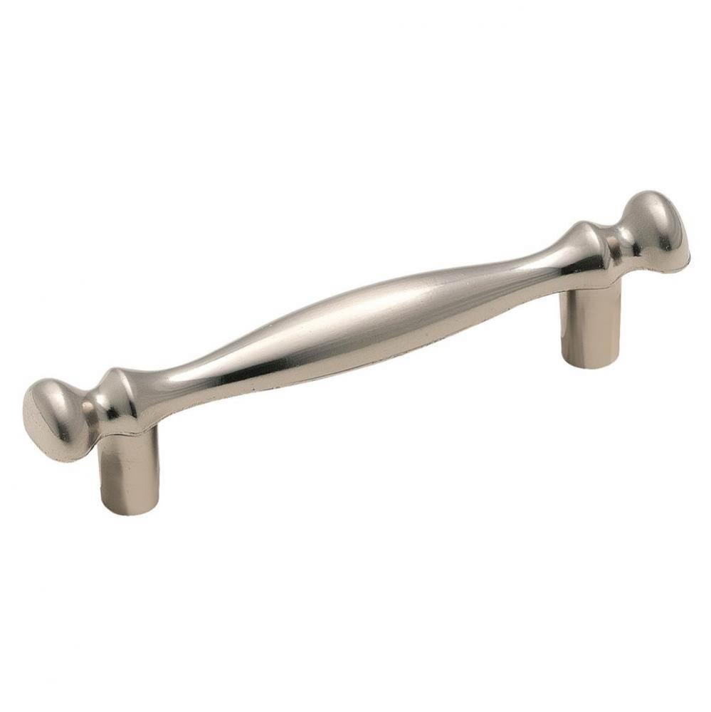 The Anniversary Collection 3 in (76 mm) Center-to-Center Sterling Nickel Cabinet Pull