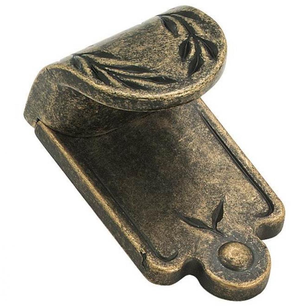 Nature&apos;&apos;s Splendor 1-7/8 in (48 mm) Length Weathered Brass Cabinet Finger Pull