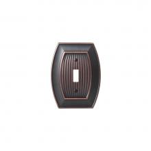 Amerock BP36528ORB - WALL PLATE, SEA GRASS,1 TOGGLE,ORB,36528