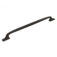 Amerock BP55324BBR - Highland Ridge 18 in (457 mm) Center-to-Center Black Bronze Appliance Pull