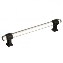 Amerock BP36656CBBR - Glacio 6-5/16 in (160 mm) Center-to-Center Clear/Black Bronze Cabinet Pull