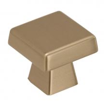 Amerock BP55273BBZ - Blackrock 1-1/2 in (38 mm) Length Golden Champagne Cabinet Knob