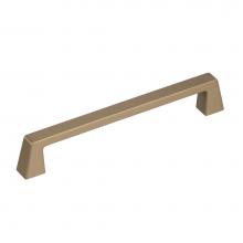 Amerock BP55278BBZ - Blackrock 6-5/16 in (160 mm) Center-to-Center Golden Champagne Cabinet Pull