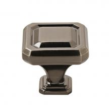 Amerock BP36546GM - Wells 1-1/4 in (32 mm) Length Gunmetal Cabinet Knob