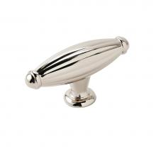 Amerock BP55220PN - Blythe 2-5/8 in (67 mm) Length Polished Nickel Cabinet Knob