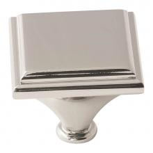 Amerock BP261392PN - Manor 1-7/16 in (37 mm) Length Polished Nickel Cabinet Knob