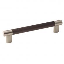 Amerock BP36559G10ORB - Esquire 6-5/16 in (160 mm) Center-to-Center Satin Nickel/Oil-Rubbed Bronze Cabinet Pull