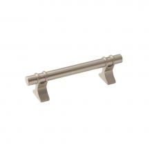 Amerock BP36605G10 - Davenport 3-3/4 in (96 mm) Center-to-Center Satin Nickel Cabinet Pull