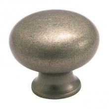 Amerock BP771WN - Classics 1-5/16 in (33 mm) Diameter Weathered Nickel Cabinet Knob