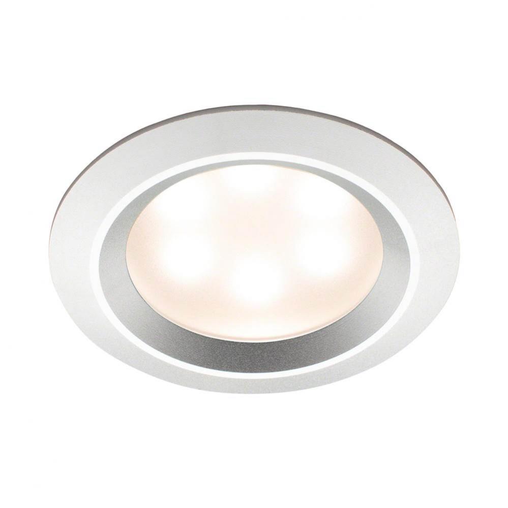 Recessed LED Light in Aluminum Satin