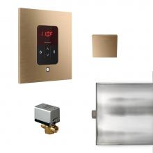 Mr. Steam BBUTLERSBB - Basic Butler Steam Shower Control Package with iTempo Control and Aroma Designer SteamHead in Squa