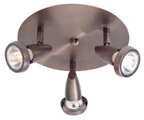 3 Light Adjustable Flush Mount