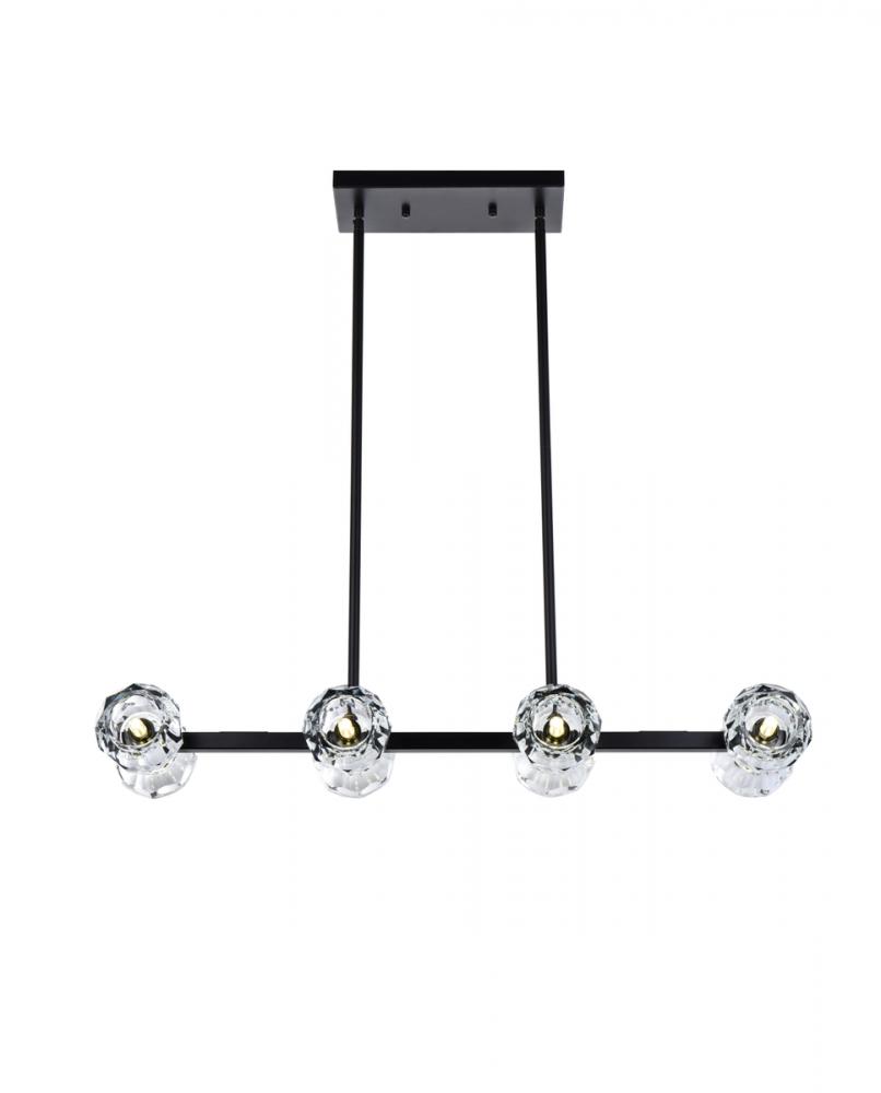 Eren 31 Inch Pendant Light in Black