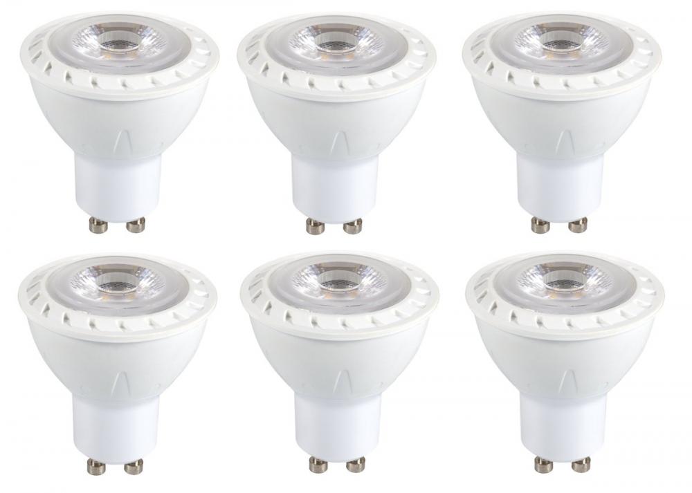 LED Gu10 Light Bulb, 5000k, 35 Degree, CRI80, ETL, 6.5W, 80w Equivalent, 25000hrs