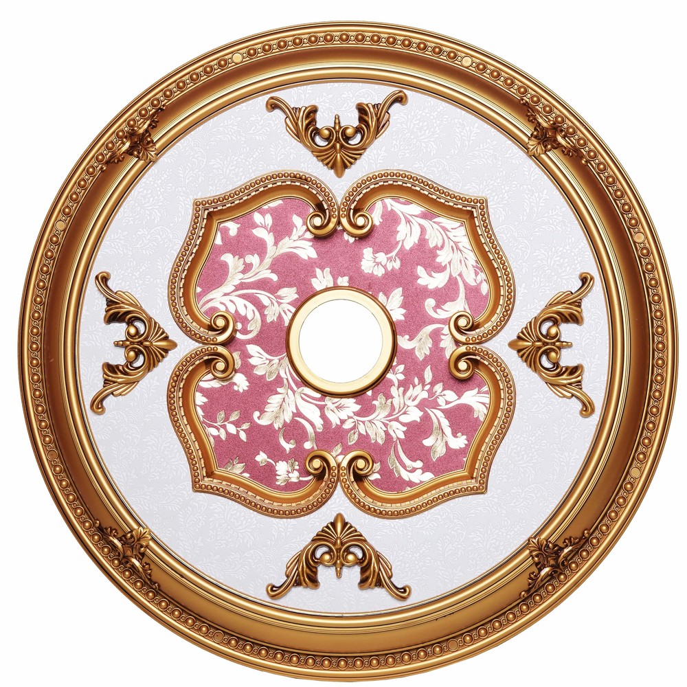 32 in. Ceiling Medallion in French Gold