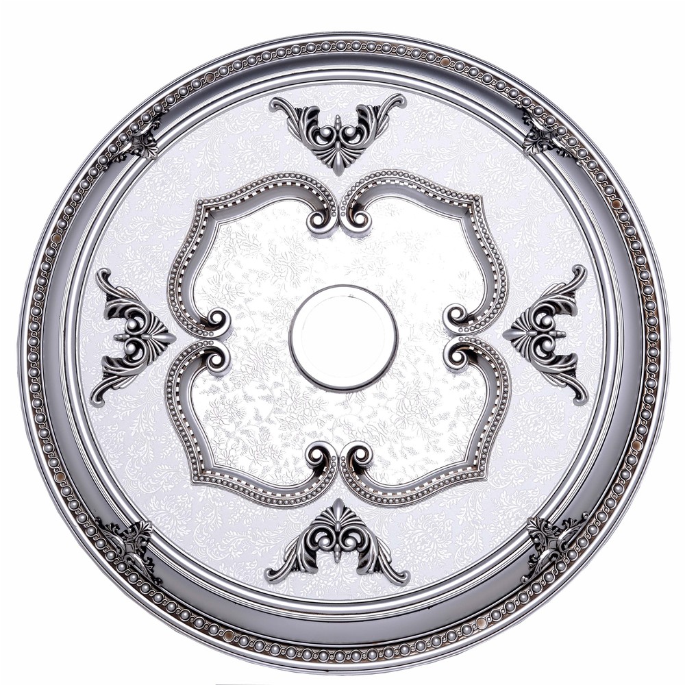 32 in. Ceiling Medallion in Pewter