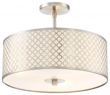 Minka George Kovacs P1267-084 - 3 LIGHT SEMI FLUSH MOUNT