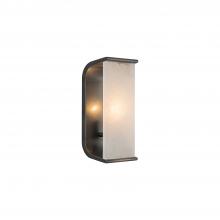 ALORA  WV327010UBAR - Abbott 10-in Urban Bronze/Alabaster 1 Light Wall/Vanity