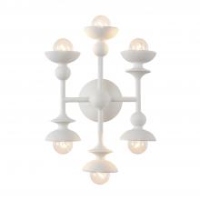 ALORA  WV328611AW - Cadence 11-in Antique White 6 Lights Wall/Vanity