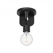 ALORA  SF607001MB - Claire 5-in Matte Black 1 Light Semi Flush Mount