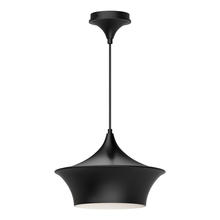 ALORA  PD523013MB - Emiko 12-in Matte Black 1 Light Pendant