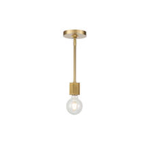 ALORA  PD304008ANCG - COAST PENDANT 1 LIGHT AGED NICKEL CLEAR GLASS