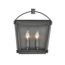 ALORA  WV312202UB - Manor Urban Bronze 2 Lights Wall/Vanity