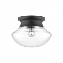 ALORA  FM464012MB - Marcel 11-in Matte Black 1 Light Flush Mount