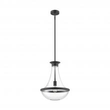 ALORA  PD464014MB - Marcel 10-in Matte Black 1 Light Pendant