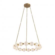 ALORA  CH321032NB-UNV-010 - Marni 32-in Natural Brass LED Chandelier