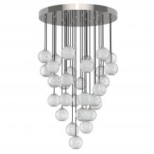 ALORA  MP321230PN - Marni 30 Head Polished Nickel LED Multi Pendant