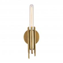 ALORA  WV335409VB - Torres 9-in Vintage Brass 1 Light Wall/Vanity