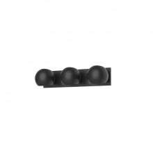 ALORA  VL648322MB - Willow 22-in Matte Black 3 Lights Vanity