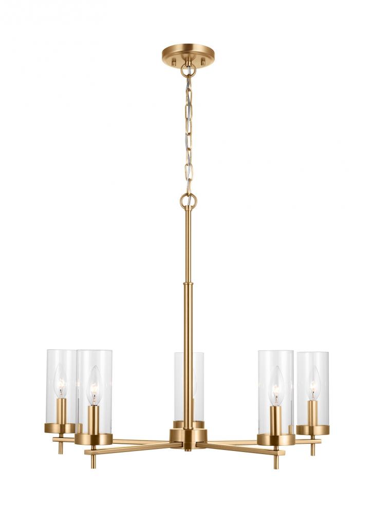 Zire Five Light Chandelier