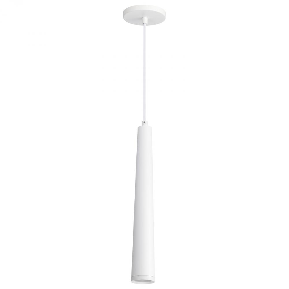 Melrose; 12 Watt; 16&#34;; LED Pendant; Matte White Finish