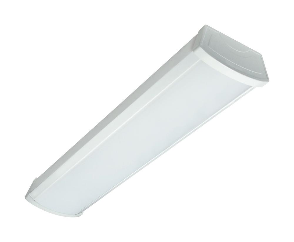 LED 2&#39; Ceiling Wrap; 20 Watt; 5000K; White Finish; 120-277V