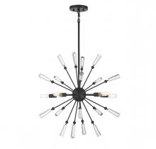 Savoy House Meridian M7028MBK - 5-Light Pendant in Matte Black