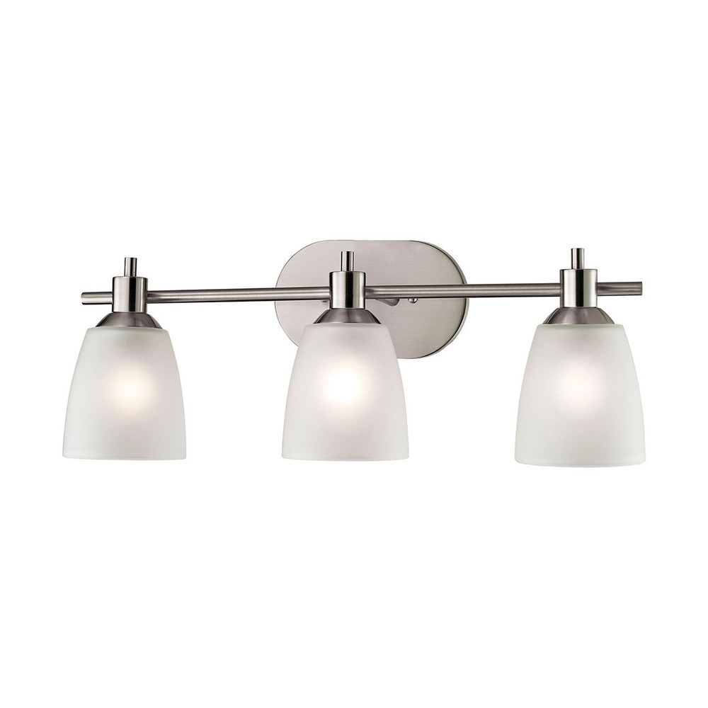 Thomas - Jackson 22&#39;&#39; Wide 3-Light Vanity Light - Brushed Nickel